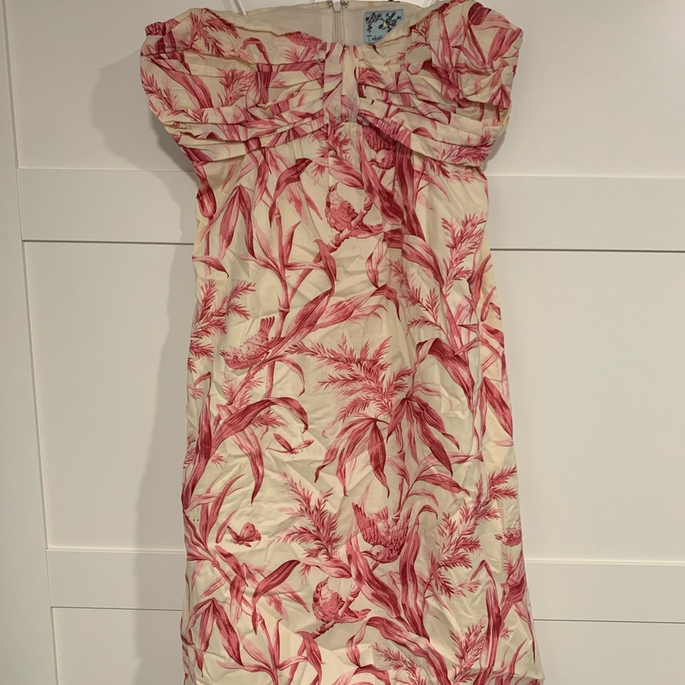 Strapless Cotton Dress